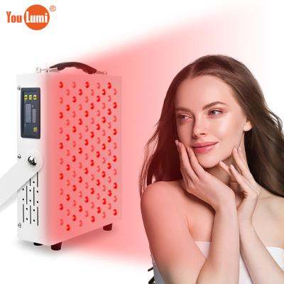 China On Sale 2022 Amazon Hot Sale Home Use 660nm 850nm Near Infrared Red LED Light With Own Support Treatment Tip Repair Peel Whiten Beauty for sale