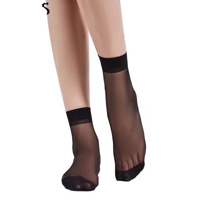 China Professional Manufacture Silk Stocking Cheap Short Nylon Silk Women's Breathable Socks for sale