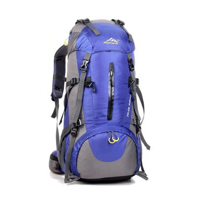 China Waterproof Ready To Board Large Capacity Nylon Outdoor Traveling Hiking Backpack Camping Hiking Backpack for sale