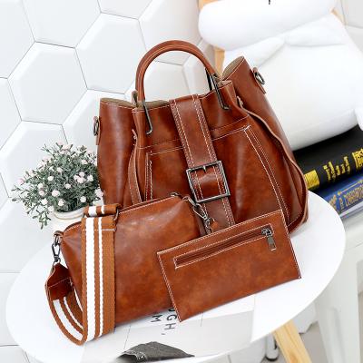 China Fashion Ready To Ship Large Capacity Cross - Body Bags 4 Pcs / Women Shoulder Bags Female Handbags / Ladies Handbags New Set Designer Set for sale