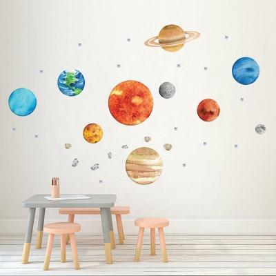 China New WALL STICKER Planets PVC Self Adhesive Wall Decoration Sticker for sale