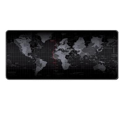 China 2021 Anti-skid Promotional Gift Set Edge Design Customization Bag Gaming Bag Personality Desktop Protective Keyboard World Map Wrist Mouse Pad for sale