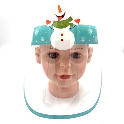 China Eco-Friendly School Supplies 2021Hot Selling New Arrival Christmas Tree PRET Lovely Baby Cartoon Character Cute Acrylic Face Mask Children Amazon Face Mask Snowmen Material Full for sale