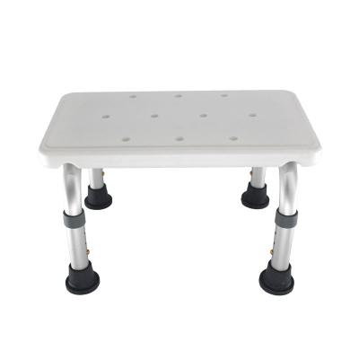 China Lightweight Adjustable Foot Stool - High Stepping Stool Bedside Bed Step For Elders Portable Medical Stool For Bath MK03005 for sale