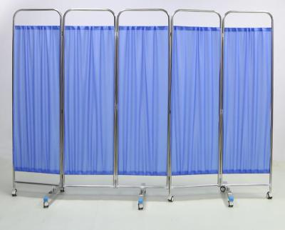 China Folding Other Health Care Supply Indoor Hospital Ward Screen Bed Partition for sale