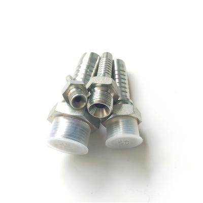 China Long Life 12611a Forged Fittings High Quality Straight Carbon Steel Male Thread Bsp Male Hydraulic Fittings for sale