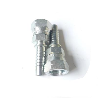 China Long Life 29611d Jis Hydraulic Tube Fittings Double To Hex Female 60 Hydraulic Hose Fittings Jis Gas Galvanized for sale