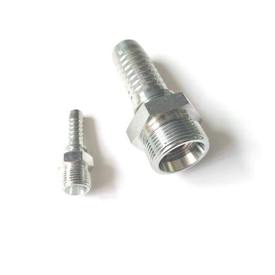 China Long Life Hydraulic Fit Metric Male Carbon Steel Heavy Duty 24 Degree Cone Seat Pipe Fitting 10511 Type for sale