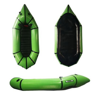 China Professional TPU Frontier Packraft TPU Audac Manufacture Cheap TPU Packraft Inflatable Kayak Raft Package Rafting Boat for sale