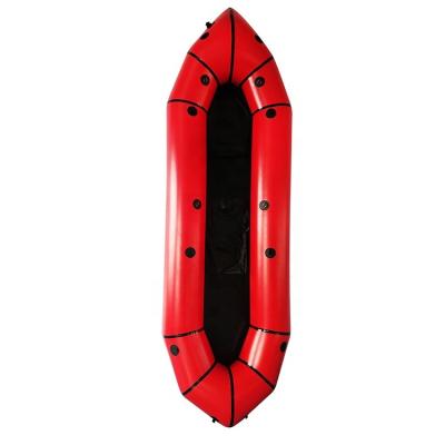 China Inflatable Kayak Packraft Bundle Raft 2 Person Lightweight TPU Racing Double for sale