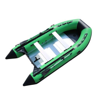 China Chinese Factory Price Aluminum Inflatable Floor Rivers Inflatable Boat PVC Sport Rowing Boat for sale