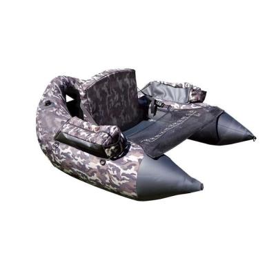 China Rivers Inflatable Fishing Boat Belly Boat PVC Float Tube Belly Material for sale