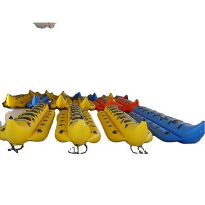 China Raft Inflatable Raft Water Banana Boat Banana Boat Inflatable Water Sport Raft Game for sale