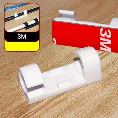 China 30 Pcs 3M Self Adhesive Car Cable Clamps Cable Drop Wire Holder To Fix Car Charger Clamp Hy293 for sale