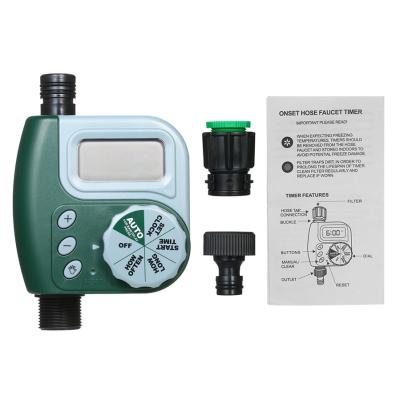 China Programmable Automatic Water Timer Faucet Hose Garden Irrigation Controller Outdoor Garden Automatic Watering Device Hy0038100 for sale