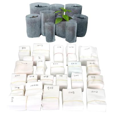 China Biodegradable Nonwoven Fabric Nursery Plant Grow Bags Seedling Growing Planter Planting Pots Eco-Friendly Gardening Air Bag Hy00265300 for sale