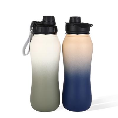 China Morden New Style 24oz Double Wall Stainless Steel Vacuum Flasks And Thermoses Luxury Water Bottle Insulated for sale