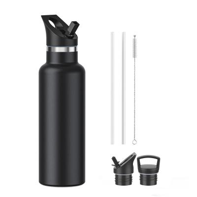 China Small Mouth 500ml 750ml CLASSIC Double Wall Stainless Steel Vacuum Flask Sport Thermal Insulated Water Bottles With Custom Logo for sale