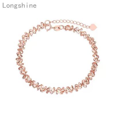 China FASHIONABLE Women's Wholesale 14K Gold Jewelry Charm Bead Hand Chain for sale