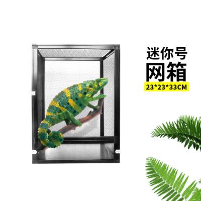 China Hot Sale Viable High Quality Reptile Tank Cage Glass Mini Greenhouse For Reptiles for sale