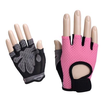 China Anti-Slip Unisex Cycling Gloves Bike Motorcycle Sports Half Finger Gloves for sale