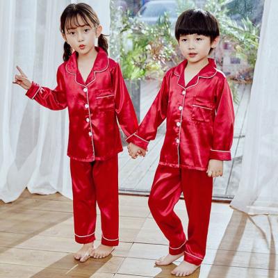 China QUICK DRY Boys Girls Pajamas Kids 2 Piece Pajamas Set Animal Prints 100% Cotton (Size 100cm-160cm) for sale