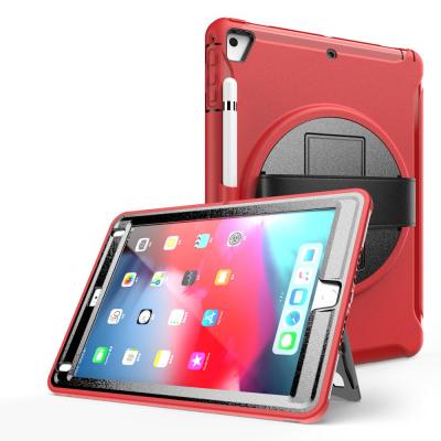 China 2020 New Design Shockproof Rugged TPU Tablet Case Cover For iPad 9.7 2017 2018 With Pencil Holder for sale