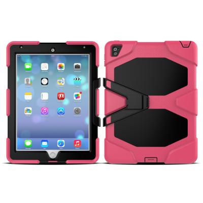 China Business/Personal/Promotion Military Heavy Duty Case With Kickstand For iPad Pro 9.7 Inch Tablet Rugged Cover With Screen Protector for sale