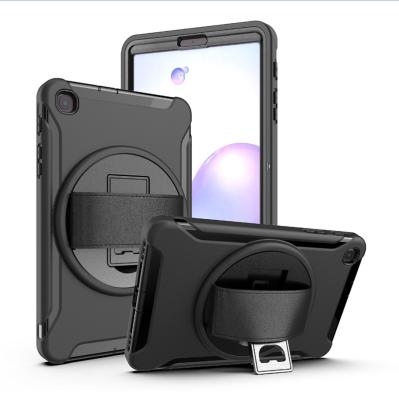 China Anti-drop for Samsung Galaxy Tab by 8.4 inch SM-T307 TPU and plastic hybrid case with hands wrist for sale