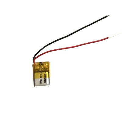 China kc toys CB approve small mini 401012 3.7v 30mAh lithium polymer battery for TWS earphone for sale