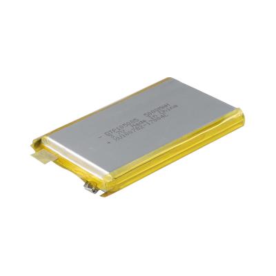 China With PCM Wires Connector 3.7V 5000mAh Li-polymer Battery Cell For Power Bank for sale