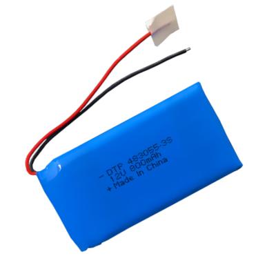 China Toys Large Capacity 3s Lipo Battery Pack 11.1v 800mah Lithium Polymer Cell Maker for sale