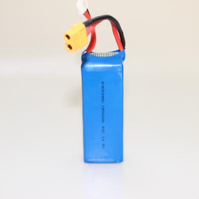 China Toys DTP 11.1V 1500mah lipo battery pack for UAV airplane battery for sale