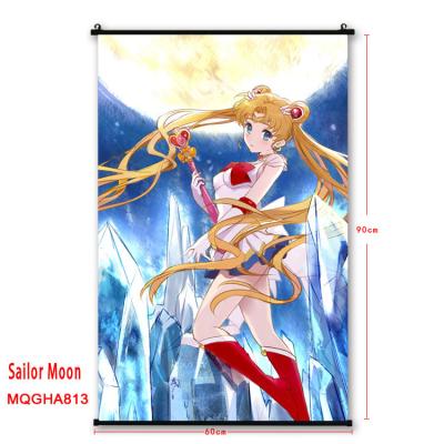 China Wholesale Classic Cartoon 3D Printing Hanging Pictures And Poster For Anime Sailor Moon Wall Picture 60X90CM Support Picture Custom for sale