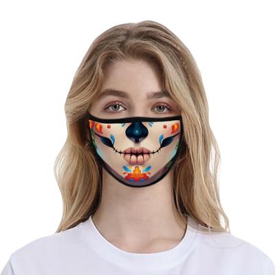 China Fashion Paper Masks Cycling Spring And Summer Dust Masks For Men And Women Cartoon Fashionable Individual Breathable Support To Figure for sale