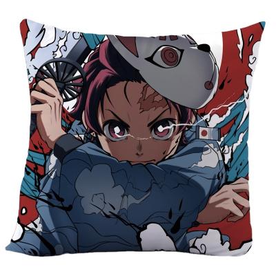 China Memory Demon Slaye Superman Animation Pillowcase Dragon Ball And Sun Wukong Cartoon Animation Pillowcase Customized (No Stuffing) for sale