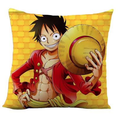 China Anti-Static Anime One Piece Pillow Cover Bedding Room Decorations Cushion Home Decor 3d - Printed Pillowcase Customization (Not Stuffing) Case for sale