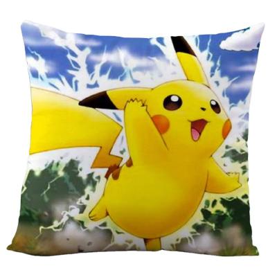 China Anti-Static Anime Pokemon Pillow Cover Bedding Room Decorations Cushion Home Decor 3d - Printed Pillow Case Customization (Not Stuffing) for sale