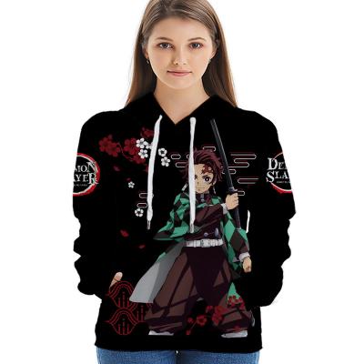 China Wholesale Custom 3D Polyester Printed Hoodie Anime Oversized Pullover Washed Polyester Men Male Streetwear Sublimation Sweatshirt Hoodies for sale