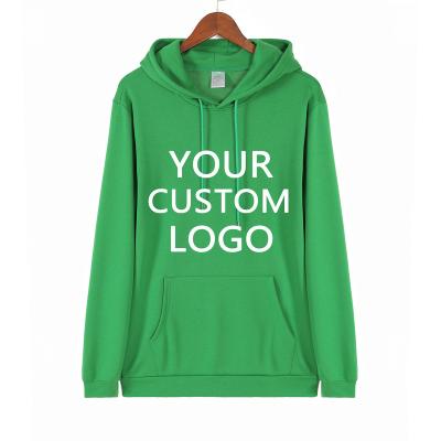 China QUICK DRY wholesale custom made unisex organic cotton long sleeves hoodies pullover simple sweatshirt logo hoodies men women sweatshirts for sale