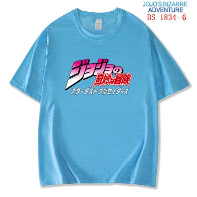 China Anime QUICK DRY Jojo's Adventure Unisex Oversized T-shirts Kawaii Manga Silver Chariot /SILVER REQUIEMS Weird CHAR T-Shirts Long Sleeve T-Shirts for sale