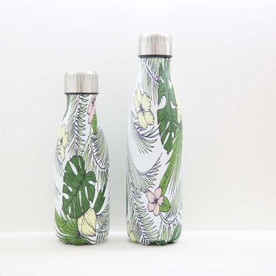 China PORTABLE 500ml Vacuum Water Bottle Stainless Steel Water Bottle Insulated Drinking Insulated Water Gym Bottle for sale