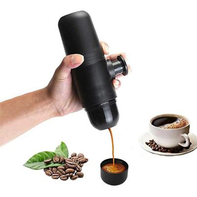 China WITH LID Classic Portable Electric Automatic Espresso Capsule LID China Car Instant Coffee Maker For Home Use for sale