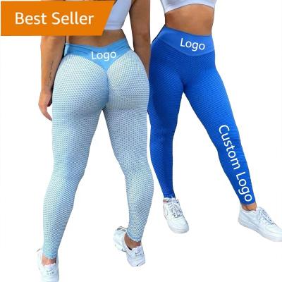 China High Quality Women's Butt Lift Pantyhose Yoga Waist Pants Activewear Black Belly Workout Breathable High Control Running Tights Gaiters for sale