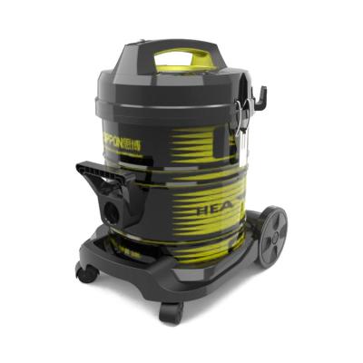 China 18L Vacuum Cleaner Function Drum Vacuum China Salon Cleaner Machine Cordless Wet And Dry Blowing Electric Cyclone for sale