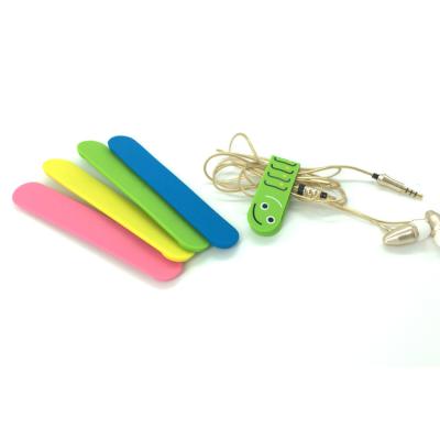 China Silicone Plastic Multifunctional M-Clip Magnetic Clip and Durable Reusable Cable M Band Clip for sale