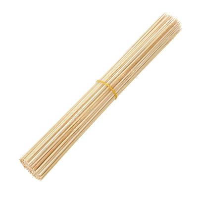 China Heat Resistance BBQ Tools Round Barbecue Bamboo Kebab Spits Sticks for sale