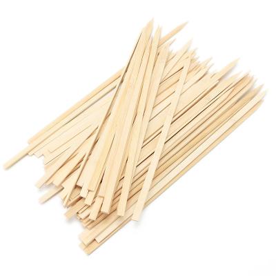 China Heat Resistance Bamboo Sticks Manufacturing BBQ Disposable BBQ Bamboo Skewer for sale