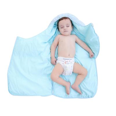 China Custom High Quality Pink Polyester Windproof Fleece Newborn Baby Sleeping Bag for sale