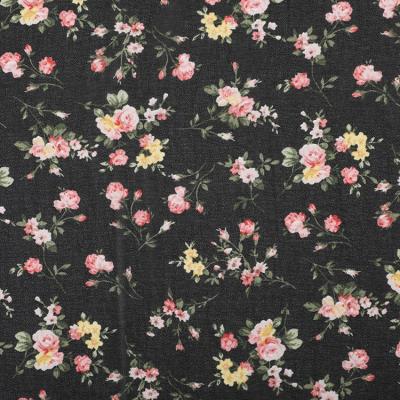 China China Factory Outlet Anti-Static Digital Printing Pretty Chiffon Floral Fabric For Ladies Dress for sale